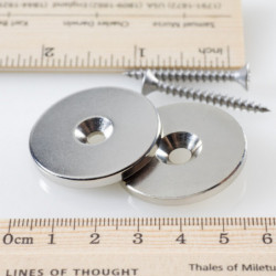 Kit de fixation magnétique de 34 mm de diamètre