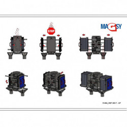 Séparateur magnétique à plaque MSP 200 F-UP-MODEL1