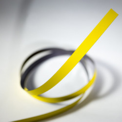 Bande magnétique 10x0,6 mm jaune