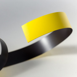 Bande magnétique 30x0,6 mm jaune