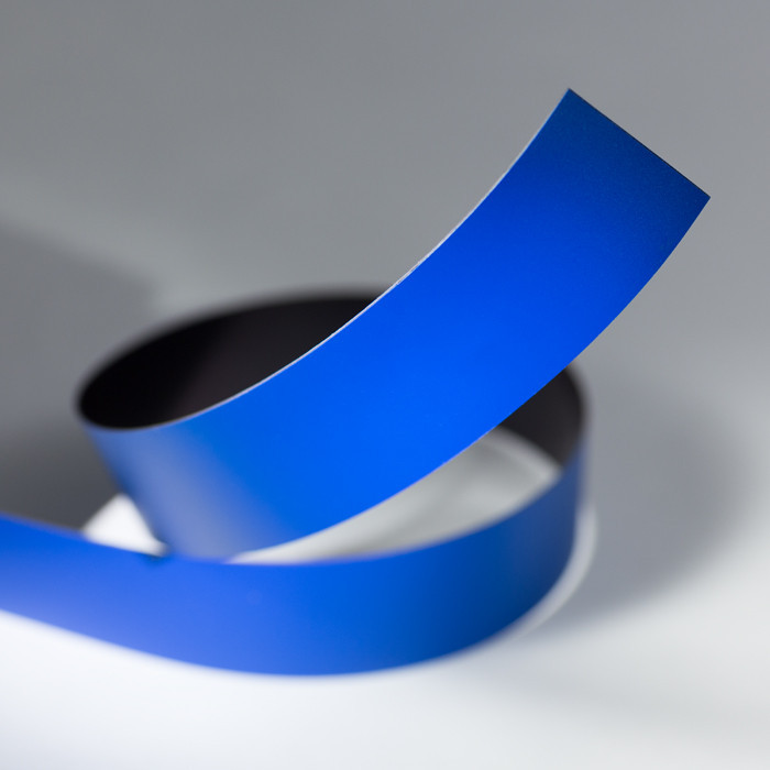 Bande magnétique 40x0,6 mm bleu