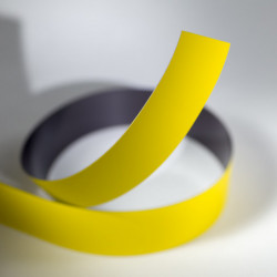 Bande magnétique 40x0,6 mm jaune