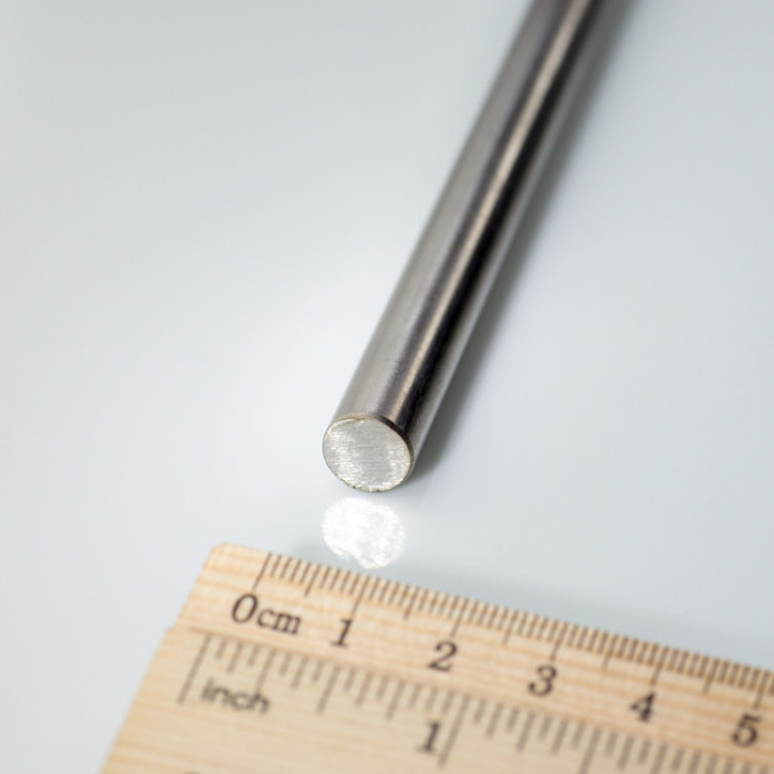 Acier inoxydable 1.4301 – ronds de 10 mm de diamètre, longueur de 1 m