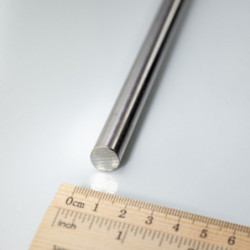 Acier inoxydable 1.4301 – ronds de 12 mm de diamètre, longueur de 1 m