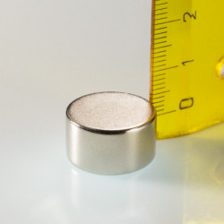 Aimant Néodyme cylindre diam. 18x10 N 80 °C, VMM5-N38