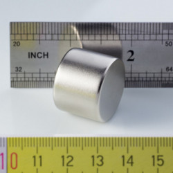 Aimant Néodyme cylindre diam. 25,8x20 N 80 °C, VMM7-N42