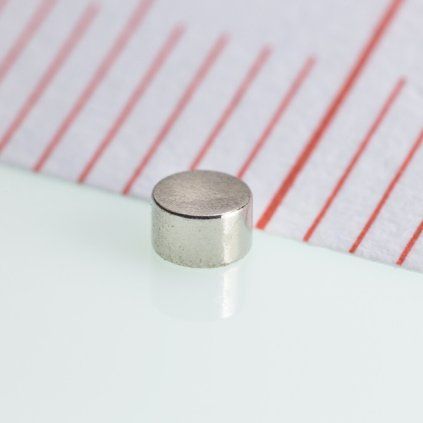 Aimant cylindrique miniature en néodyme, diamètre 2 mm et hauteur 1,2 mm